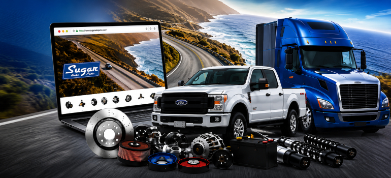 Sugar Auto Parts B2B marketplace mobile banner